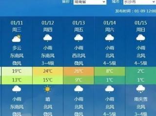 长沙市天气预报15天查询（长沙市天气预报15天查询百度知道新化m）