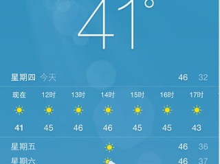 指尖上的天空，手机天气预报里的生活哲学